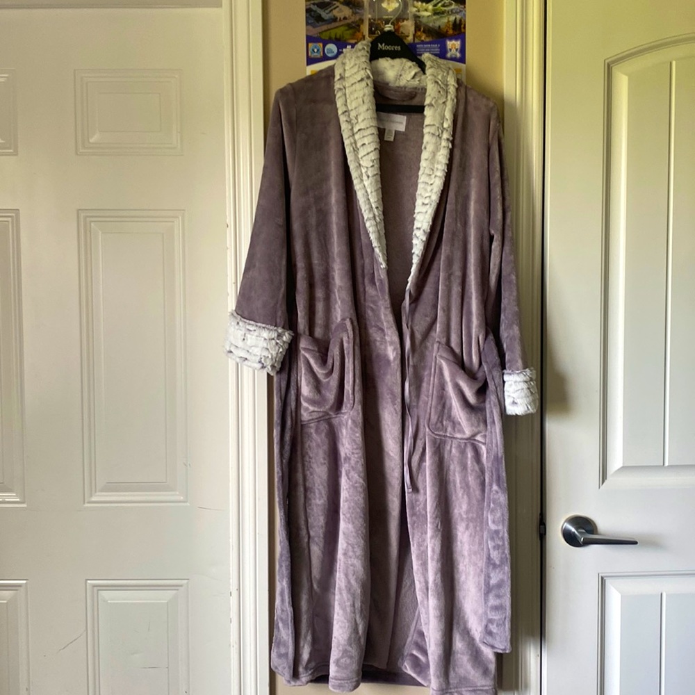 Velvet robe size S